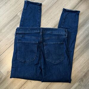 Size 6 / 28 Talbots Dark Blue Leggings Jeans